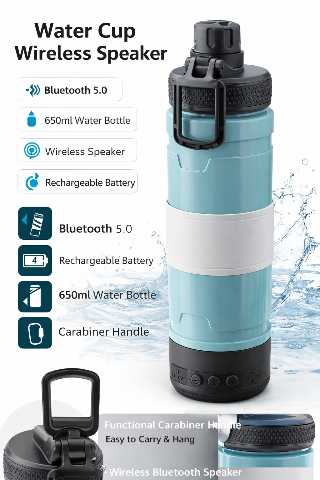 Water Bottle Bluetooth Speaker Price in Dubai | Water Bottle Speakers in Dubai