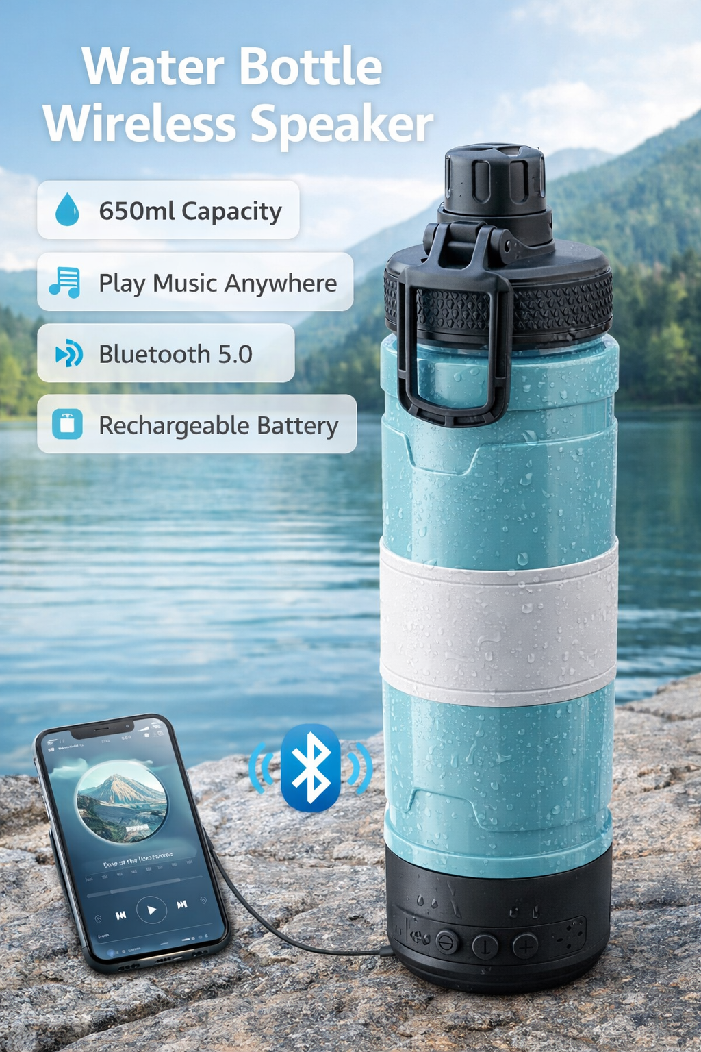 Water Bottle Bluetooth Speaker Price in Dubai | Water Bottle Speakers in Dubai