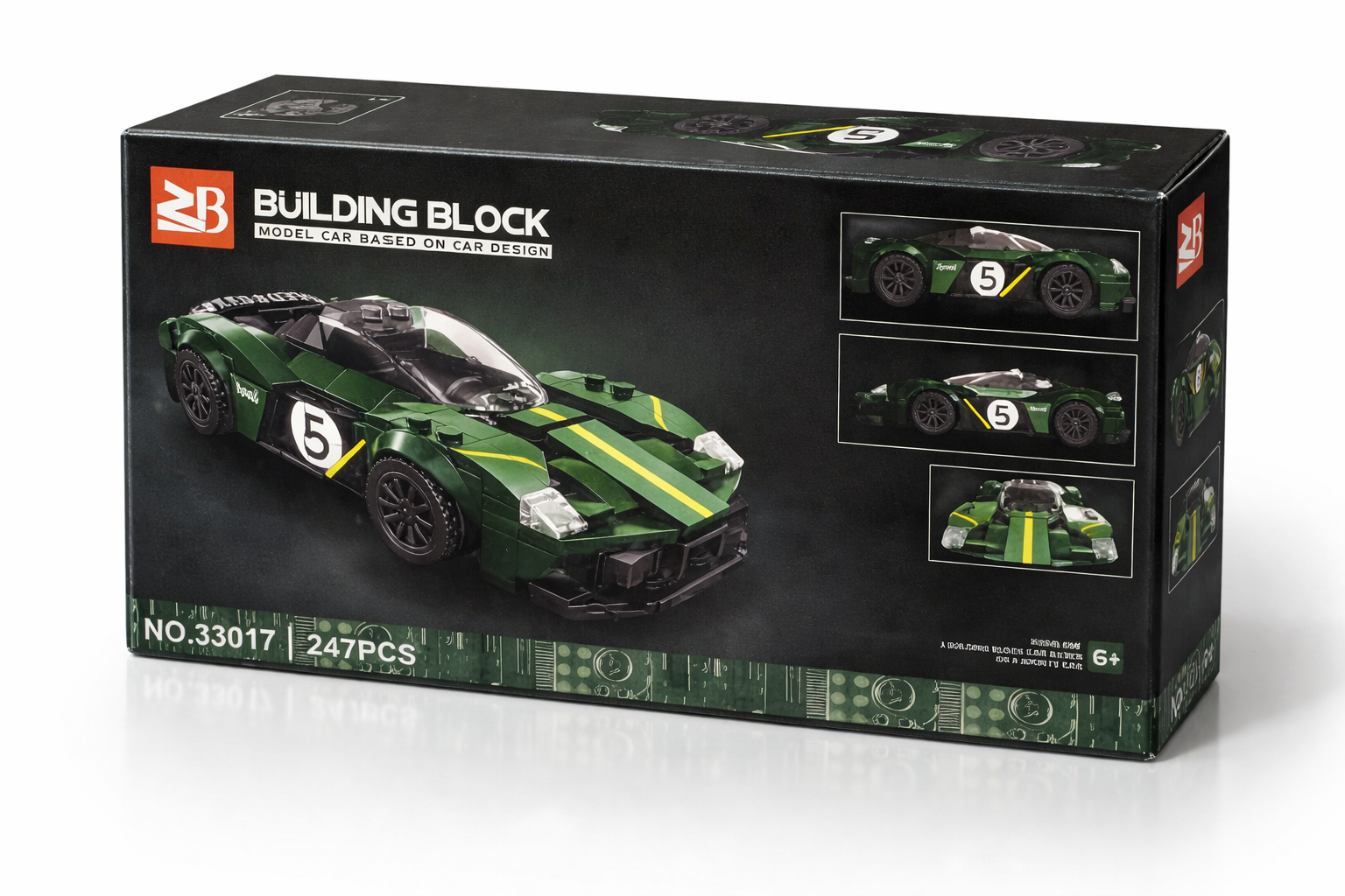 Racing Car Building Blocks Toy Set for Kids 6+ in Dubai