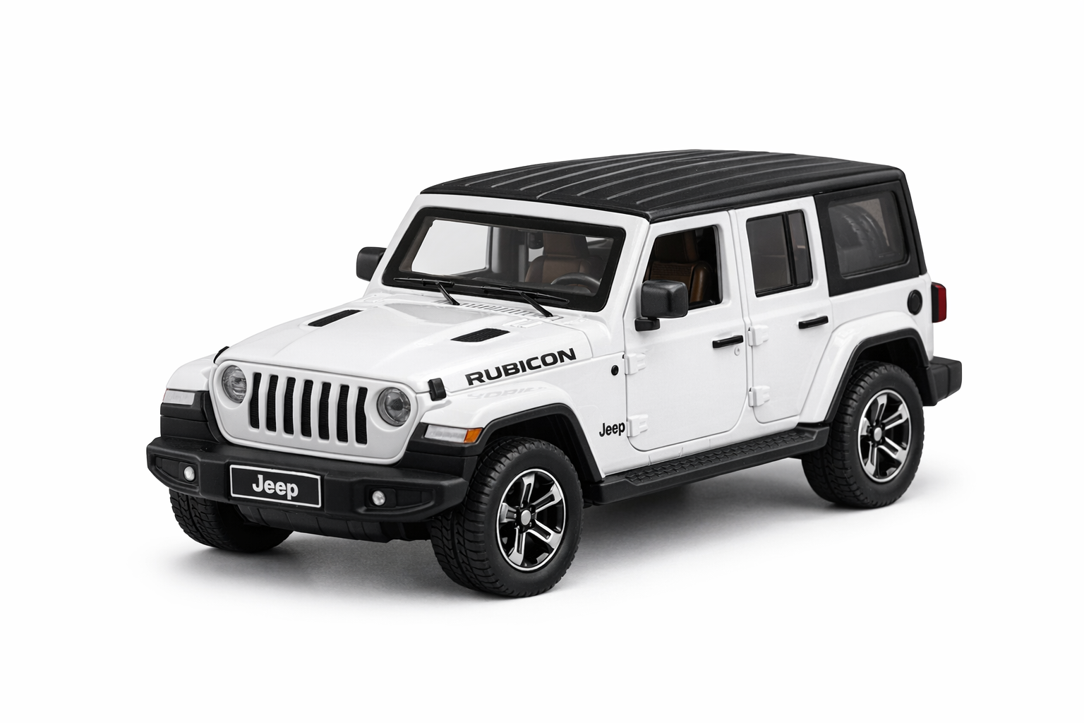 White Jeep Wrangler Diecast Model 1:32 in Dubai | 1:32 TOY