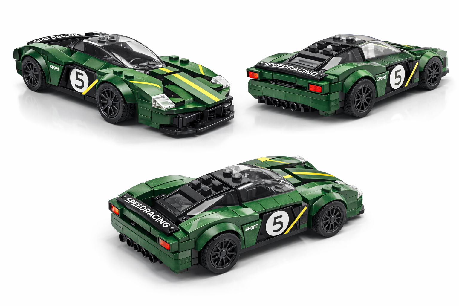 Racing Car Building Blocks Toy Set for Kids 6+ in Dubai