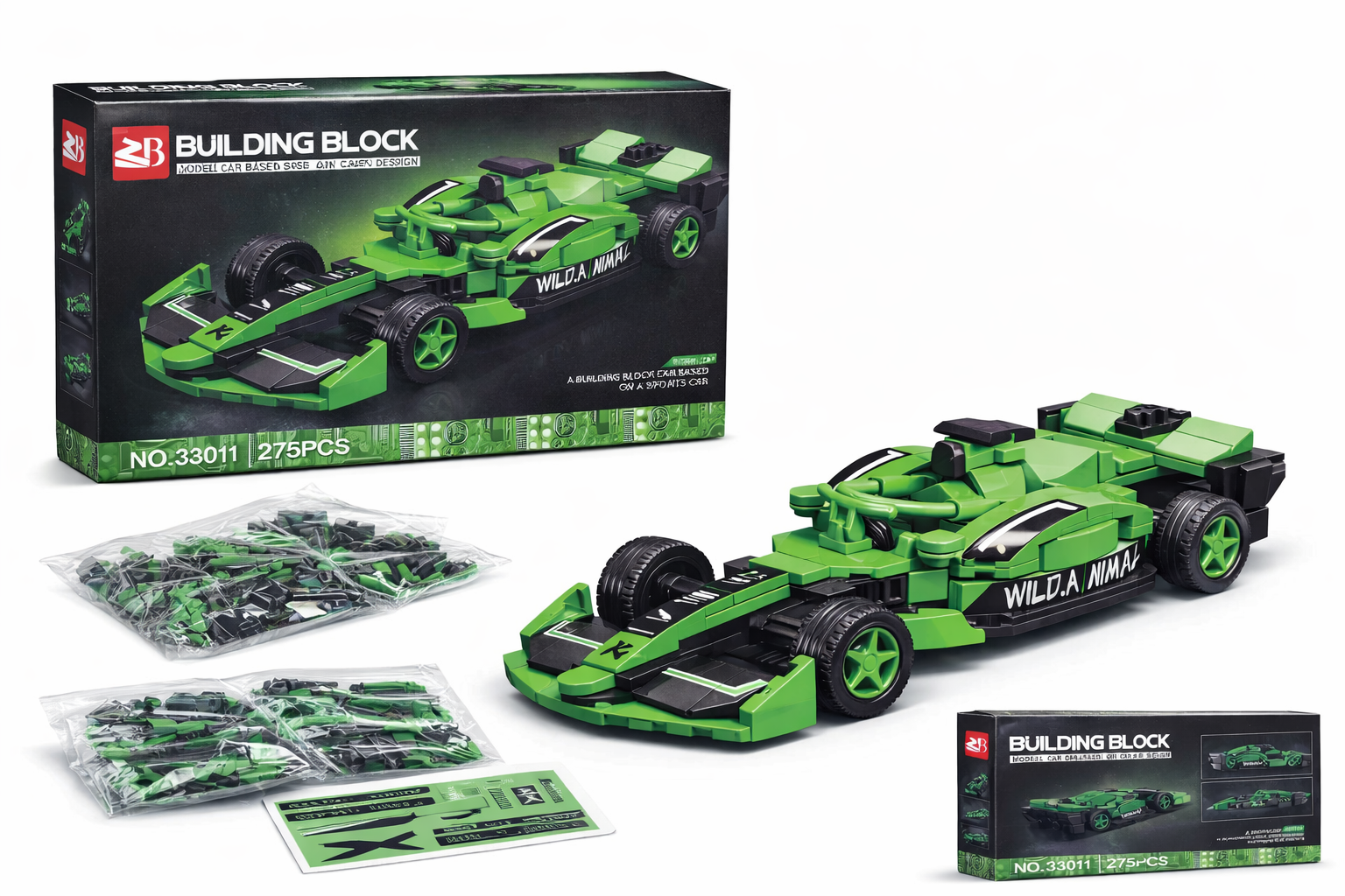 Racing Car Building Blocks Toy Set Dubai | Kids, Sports Car