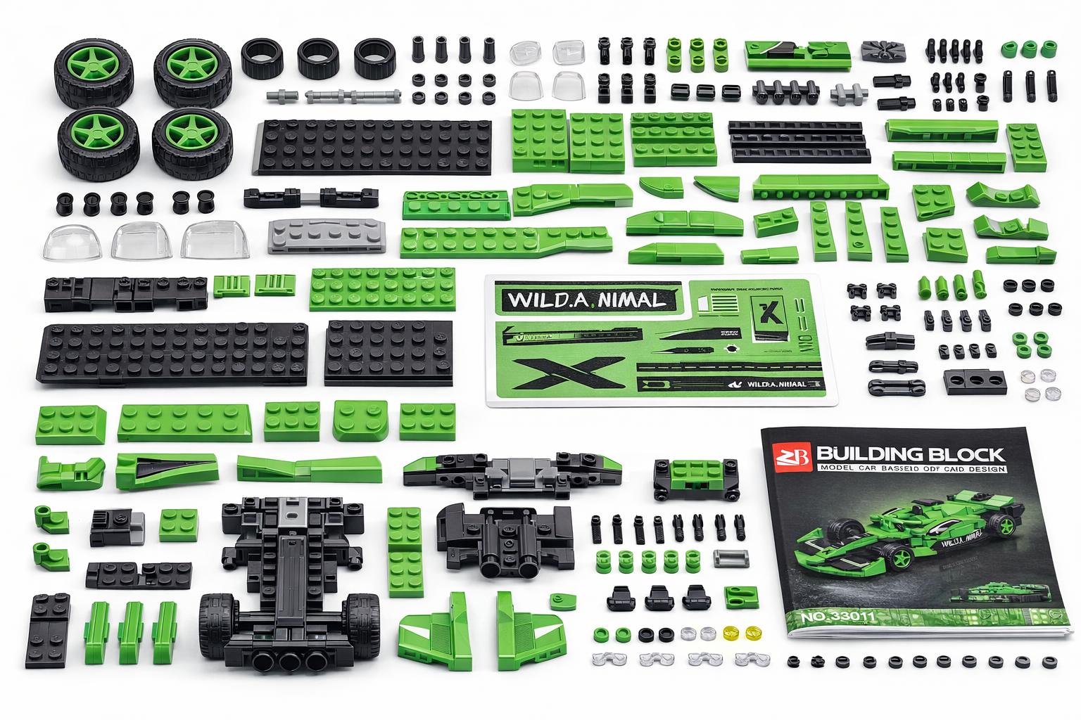 Racing Car Building Blocks Toy Set Dubai | Kids, Sports Car