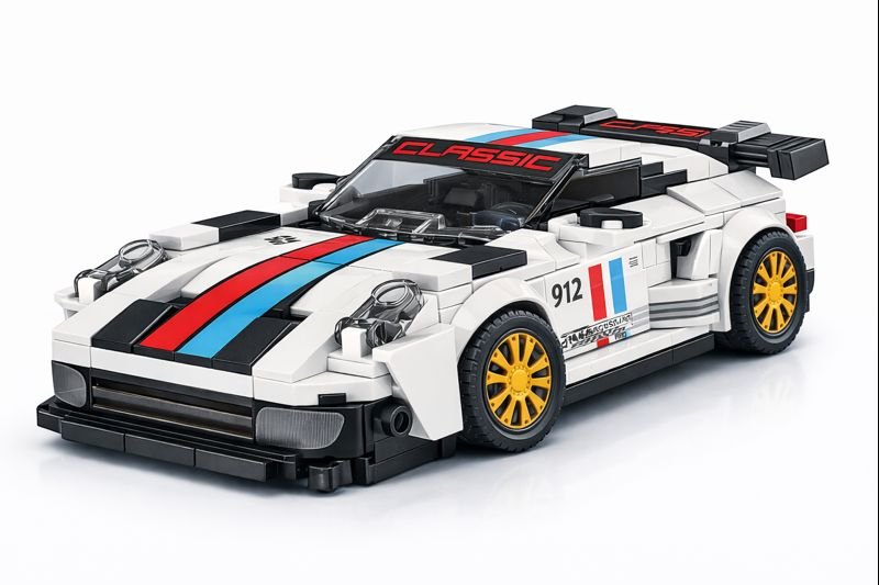 Luxury Sports Car Building Blocks Set for Kids Dubai