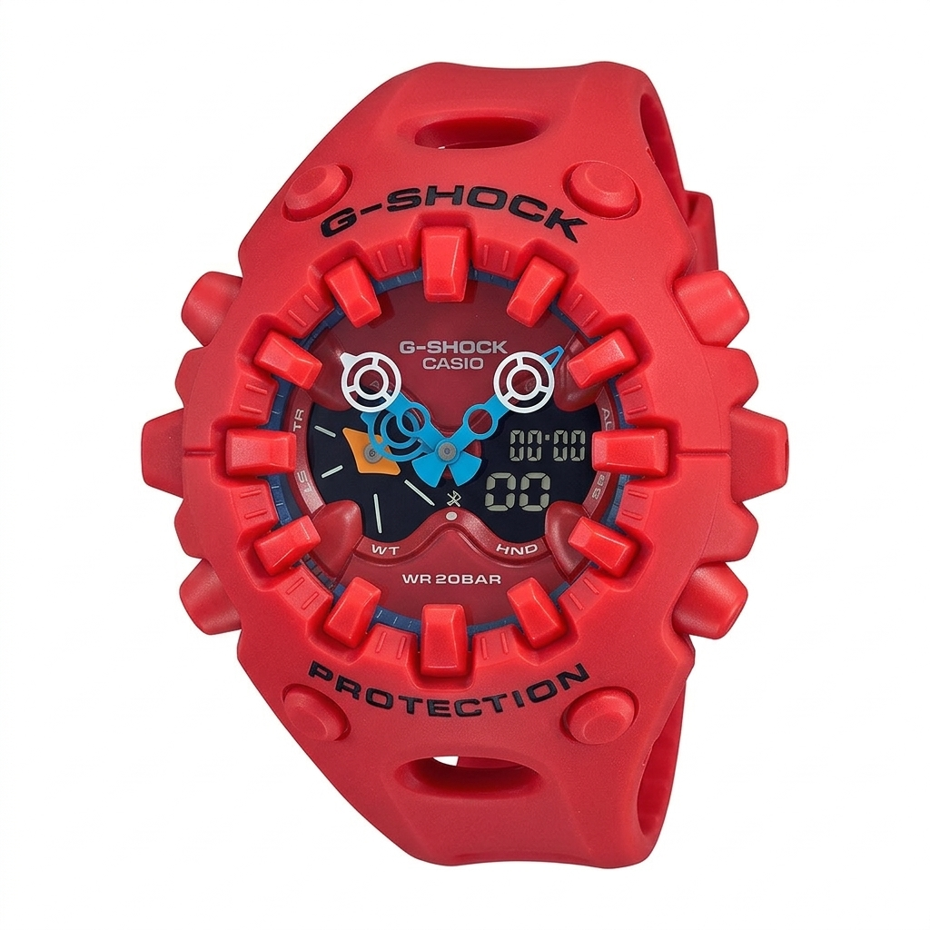 Rugged Sports Shock-Resistant Watch | Multi-Function Analog-Digital Wrist Watch | 4Color Edition - Image 2