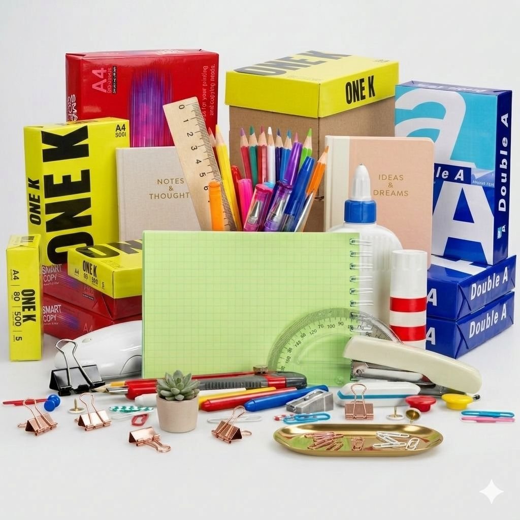 Wholesale stationery supplies Dubai – pens folders files