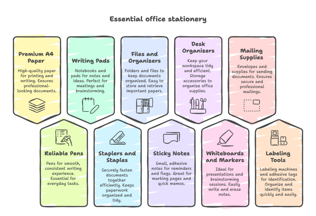 Office Stationery Supplies Supplier in UAE